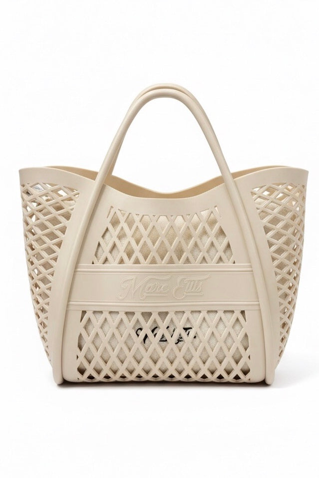 MARC ELLIS FLAT BUBY BASKET M BEIGE/LIGHT GOLD
