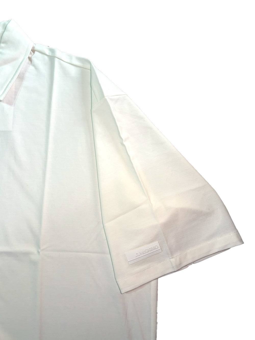 HESKIMO POLO NO IRON SILK HE1410010 BIANCA