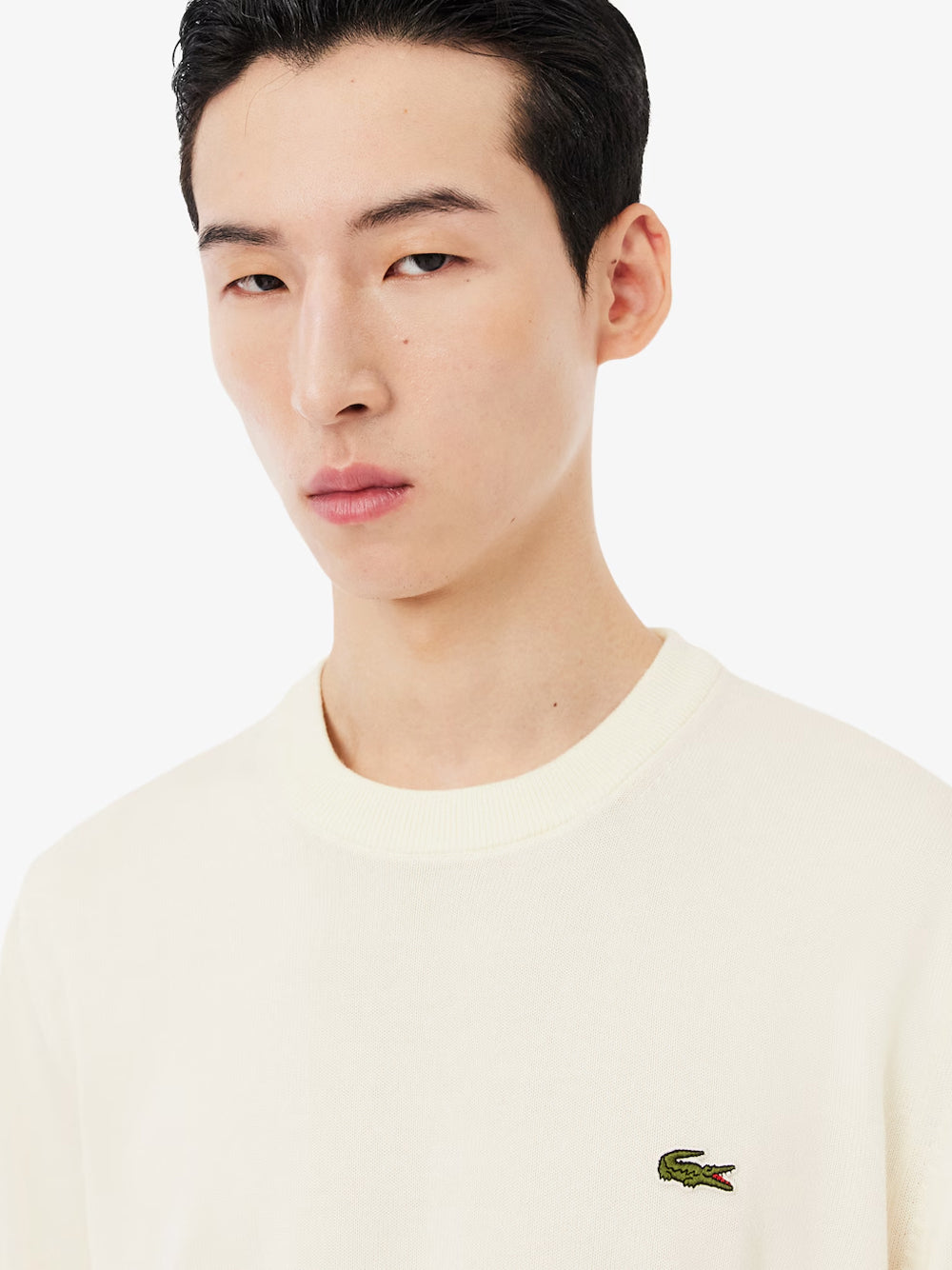 LACOSTE PULLOVER AH0128 00 70V BIANCO