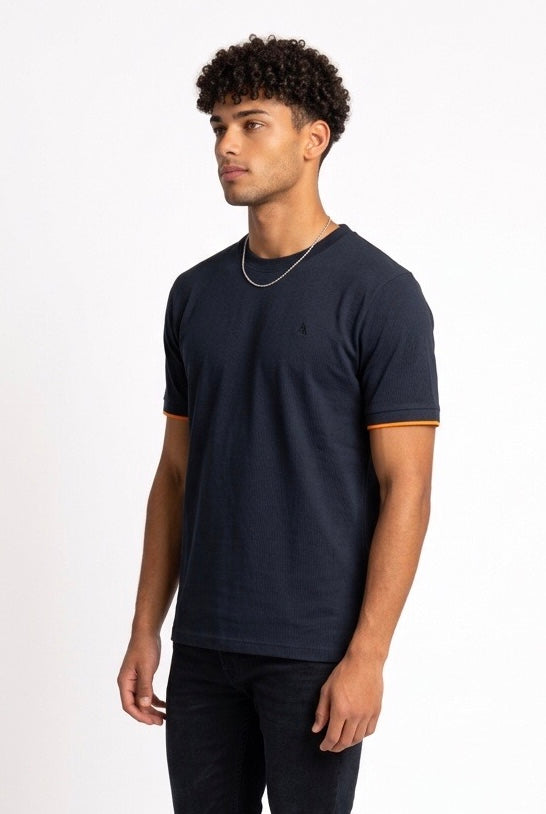 HESKIMO T SHIRT PIQUET HE1410015 BLU