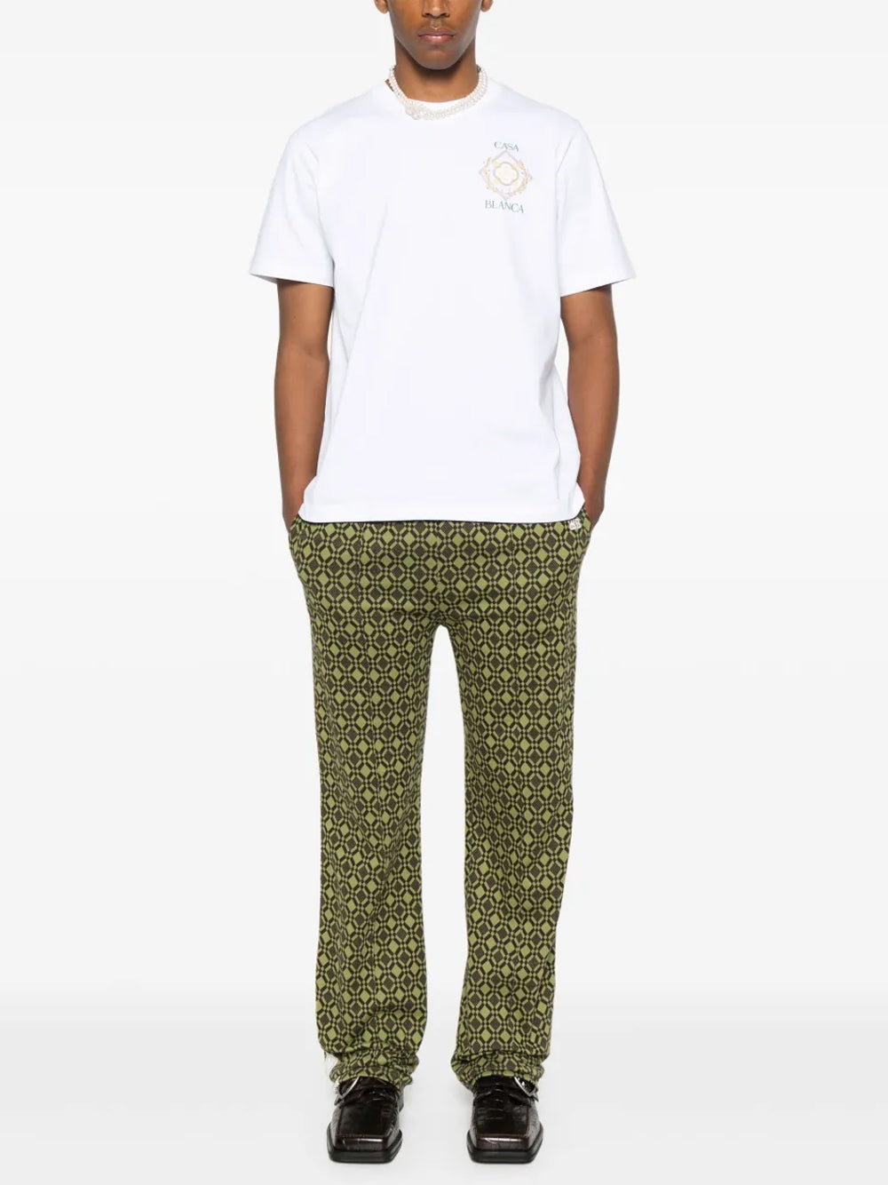 CASABLANCA CHAMPIONSHIP DIAMOND T-SHIRT 001