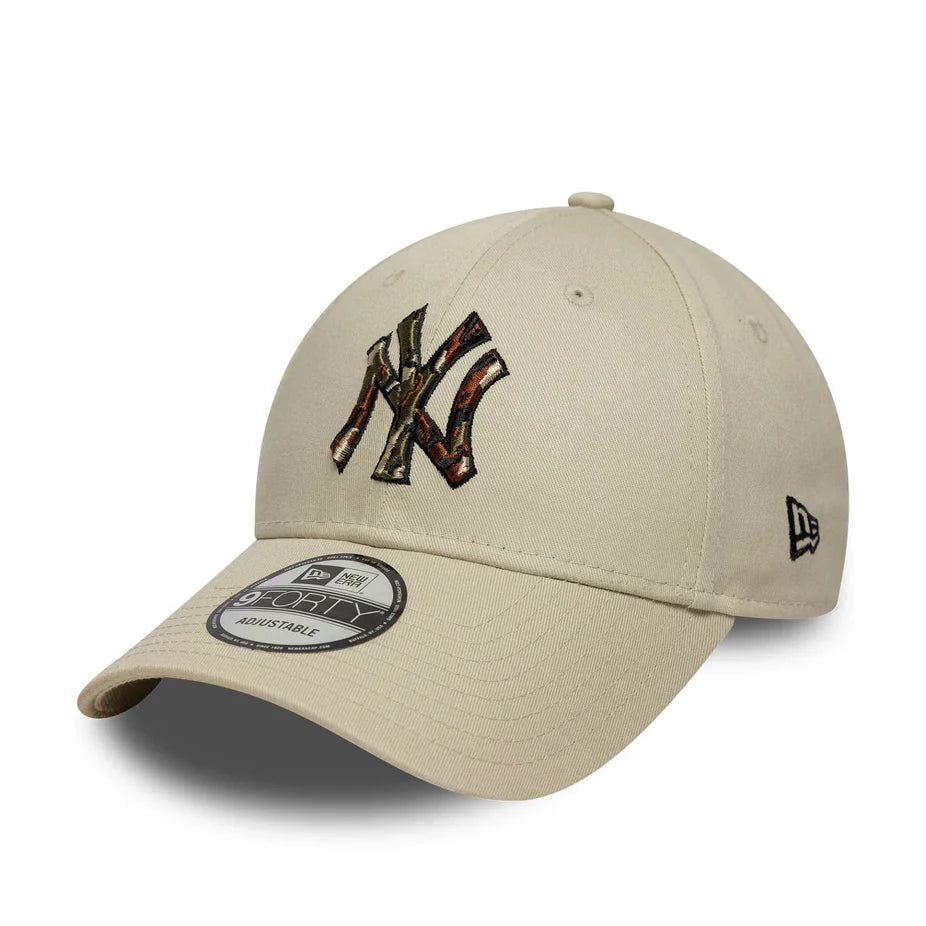 NEW ERA CAP 60771850 BEIGE/CAMOUFLAGE