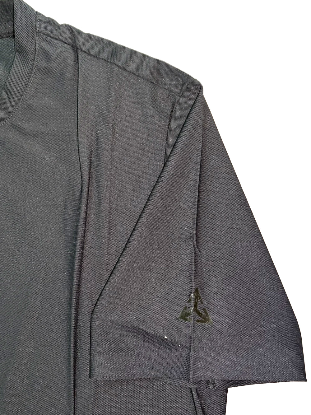 HESKIMO T-SHIRT OXFORD LOGO BRACCIO HE841005 NERO