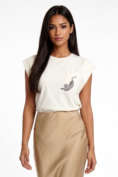 AKEP T SHIRT TSKD13128 BIANCA