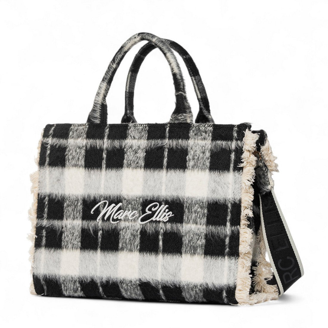 MARC ELLIS BUBY CHECK L BLACK