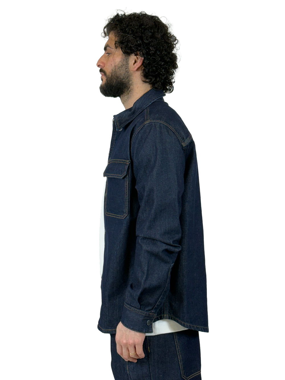 YES LONDON CAMICIA JEANS XCM7246