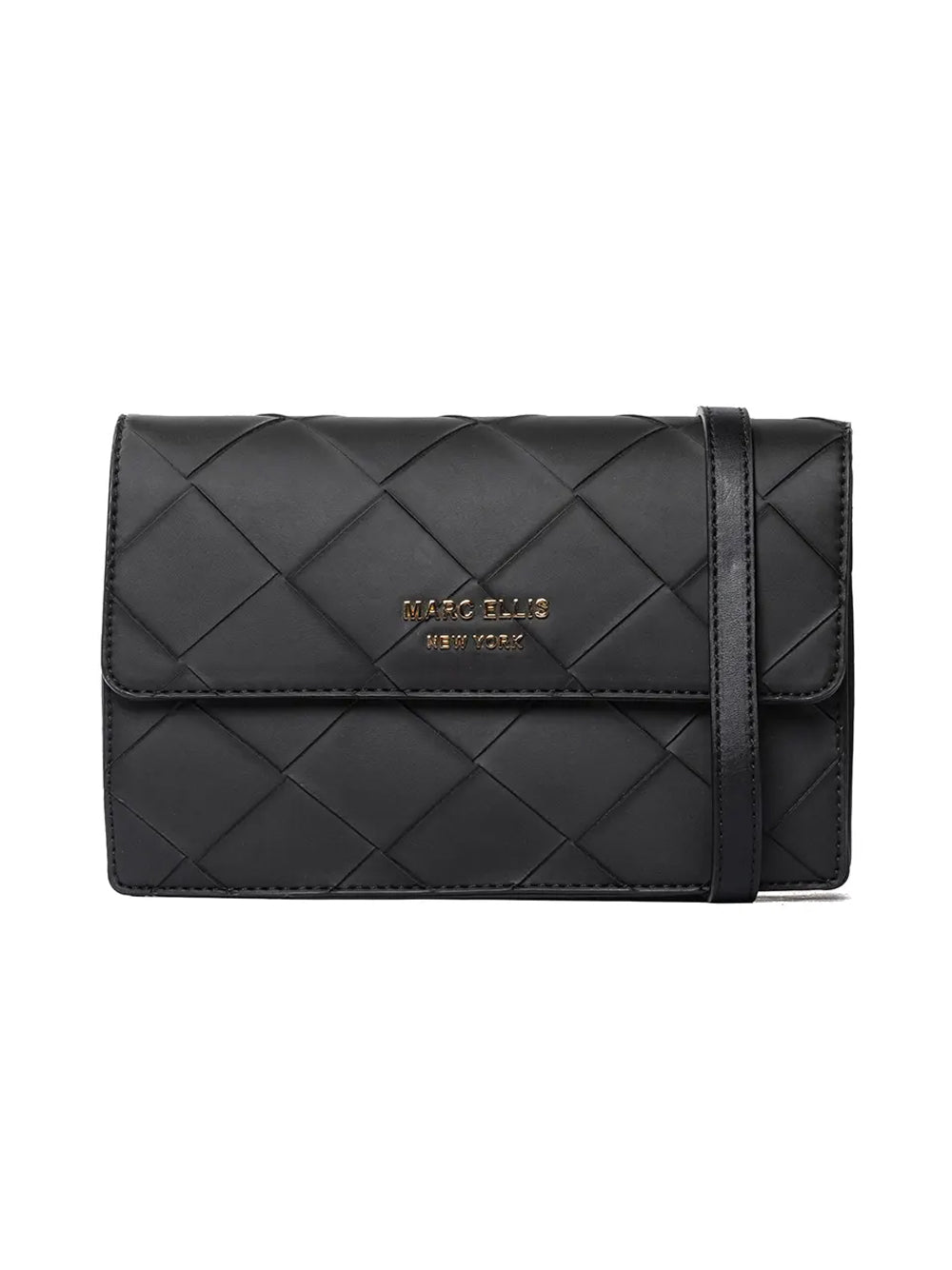 MARC ELLIS BLOOM BAG BLACK GOLD