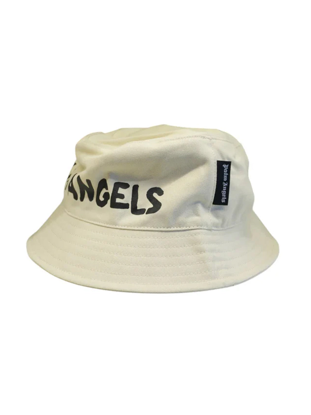 PALM ANGELS NECK LOGO BUCKET HAT PWLA032S26FAB003 0310