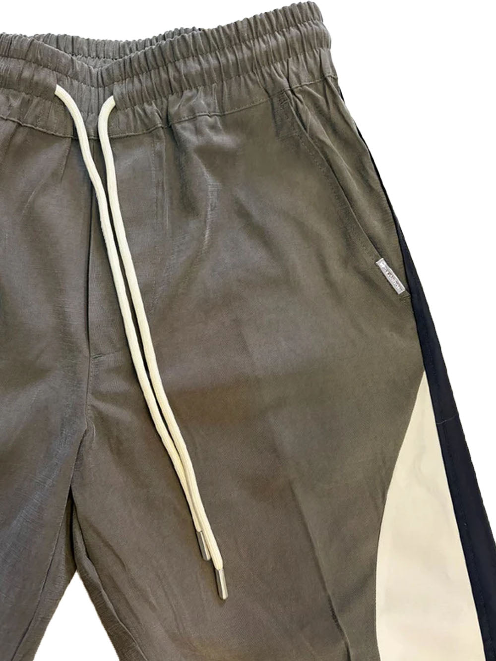 YES LONDON PANTALONE NASTRO XP3372 VERDE
