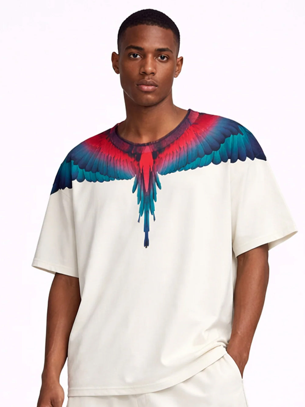 COUNTY OF MILAN BY MARCELO BURLON T-SHIRT S6CMMATH029 412