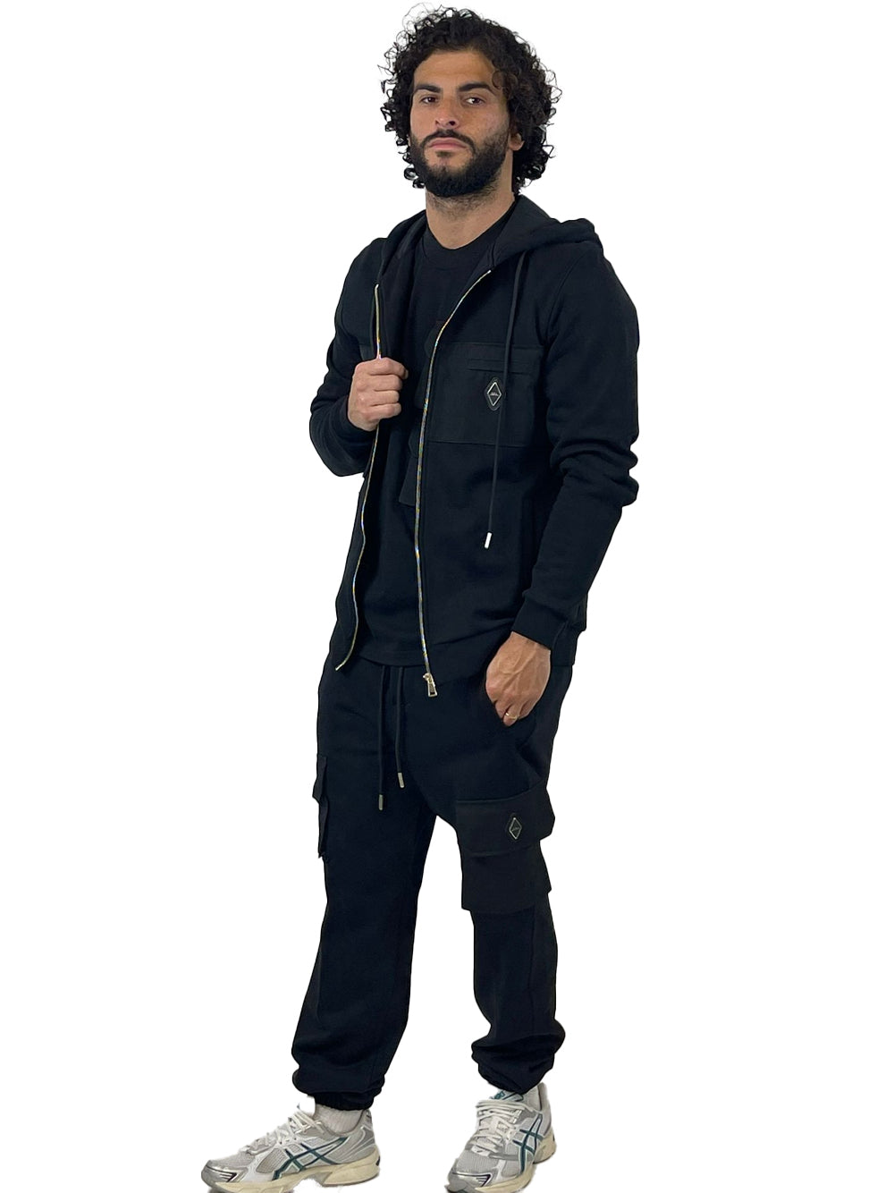 YES LONDON FELPA NERA XMF3959