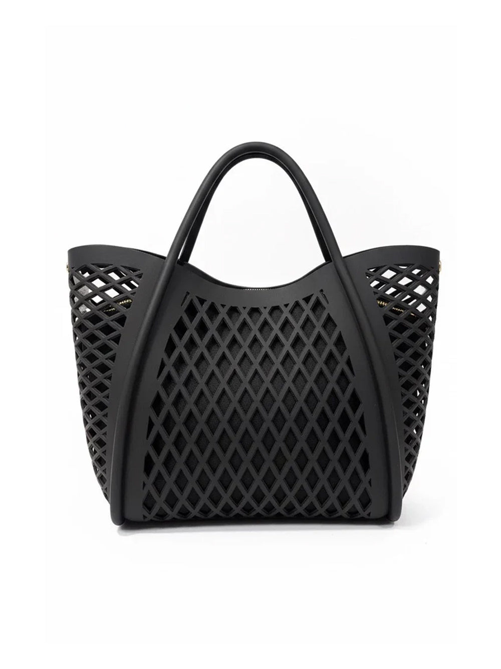 MARC ELLIS FLAT BASKET S BLACK LIGHT GOLD