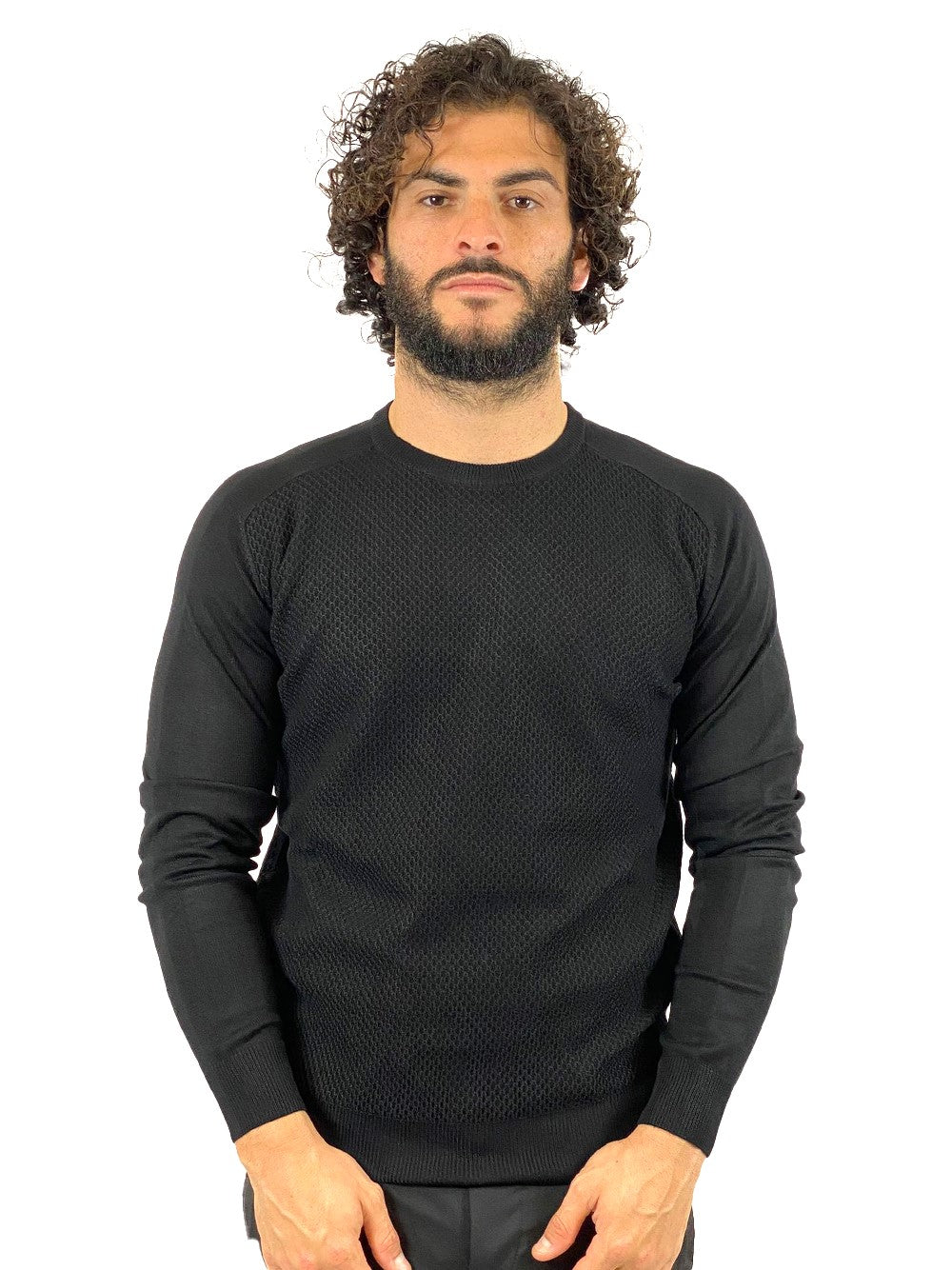 SEINSE GIROCOLLO NERO MI3064SS