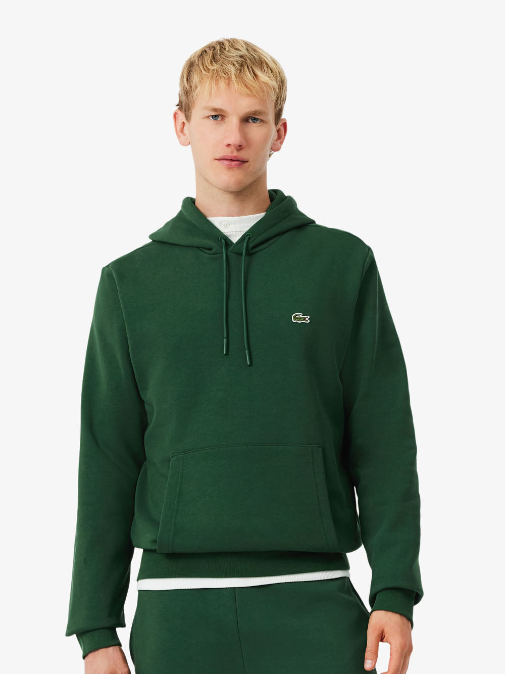 LACOSTE FELPA SH9623 00 132 VERDE
