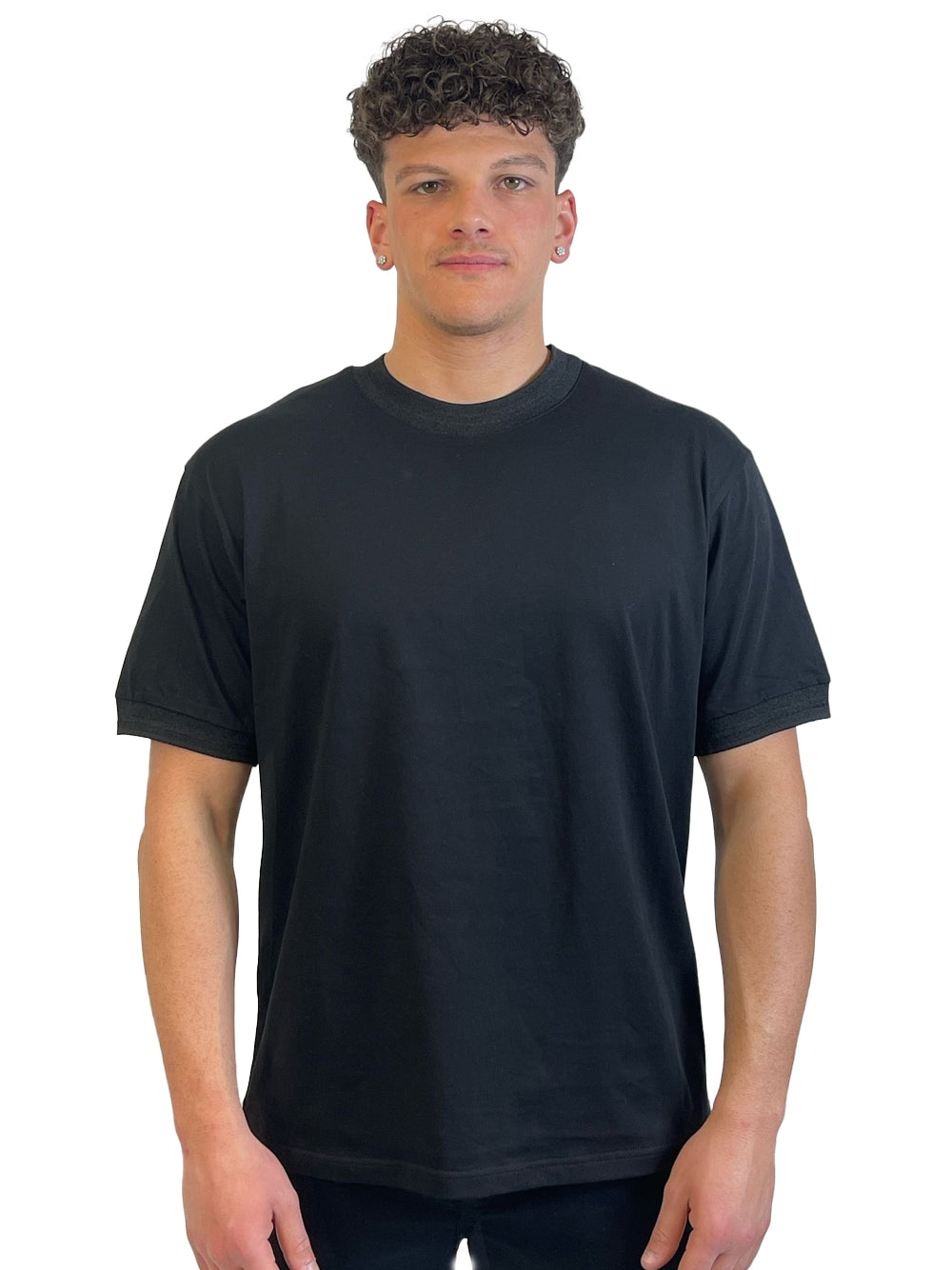 PRIME T-SHIRT NERO AG3545