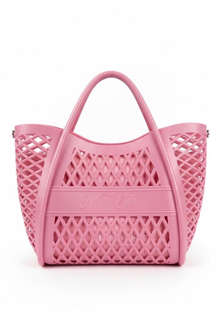 MARC ELLIS FLAT BASKET M ROSE/SILVER