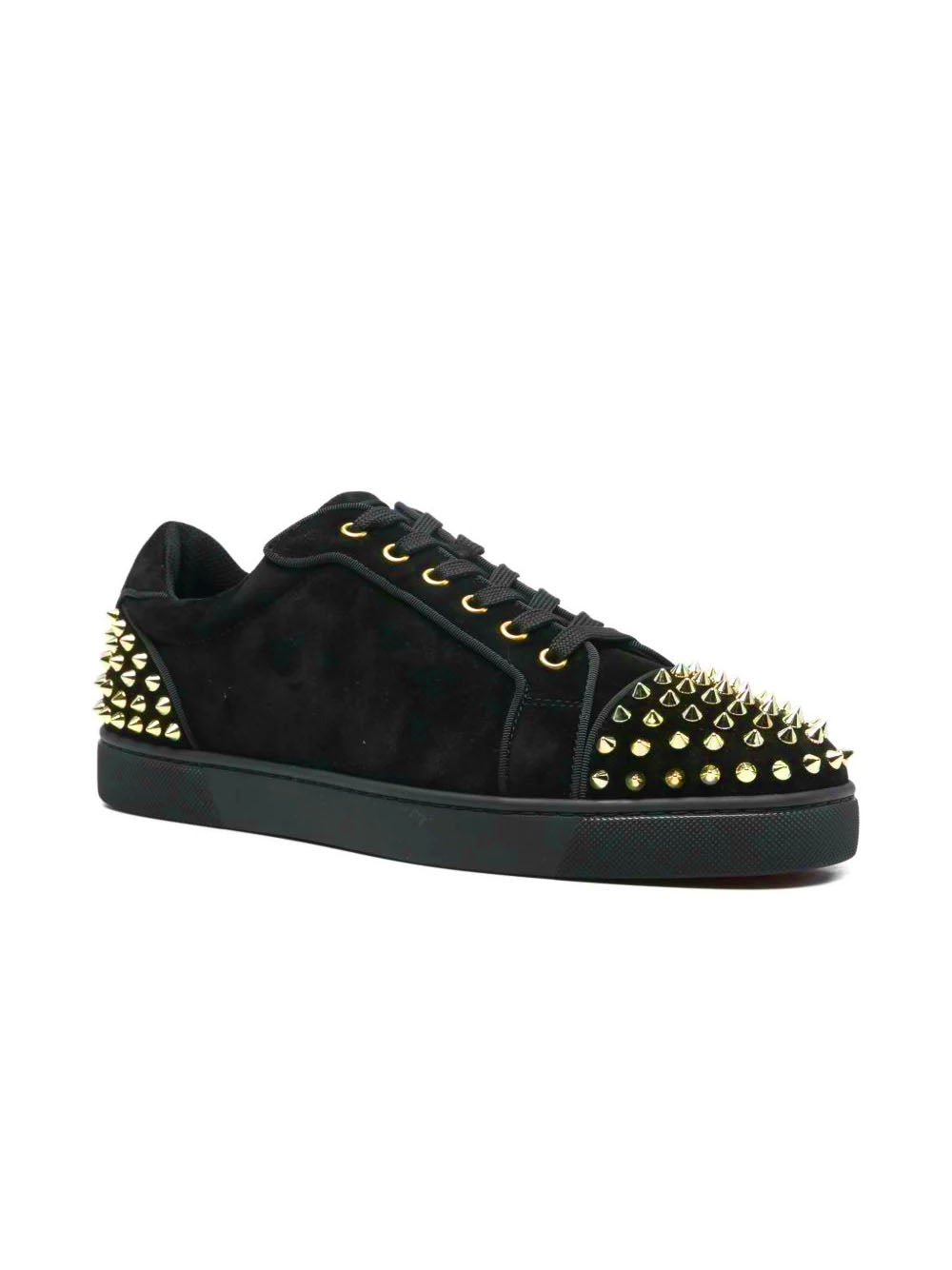 LOUBOUTIN SEAVASTE 2 ORLATO FLAT BLACK/LIGHT GOLD
