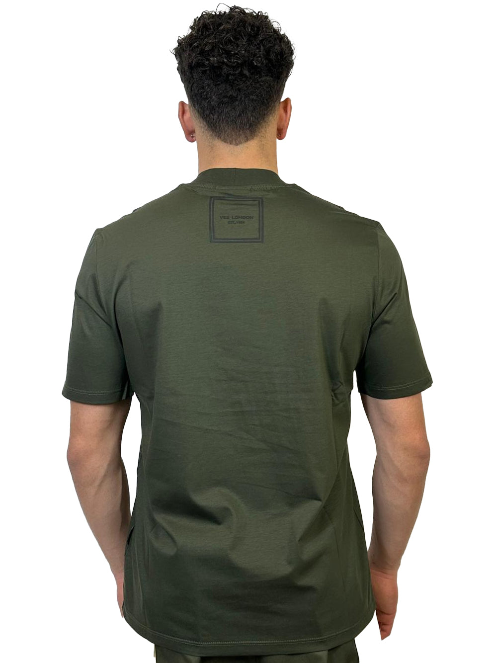 YES LONDON T-SHIRT XM4196 VERDE