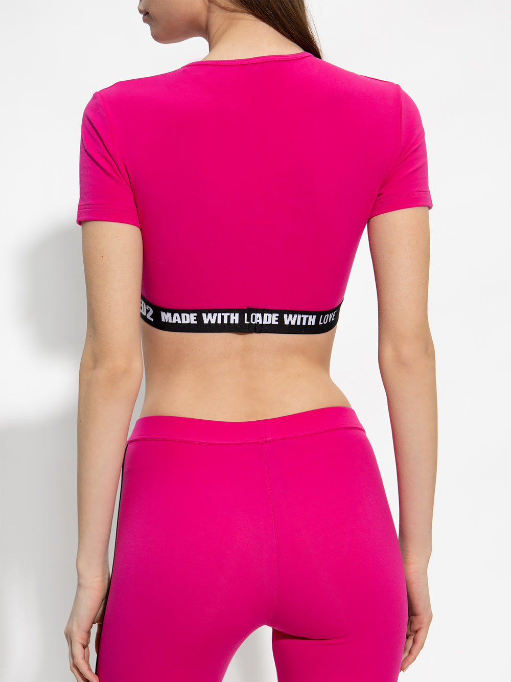DSQUARED CROP FUCSIA D8M244300