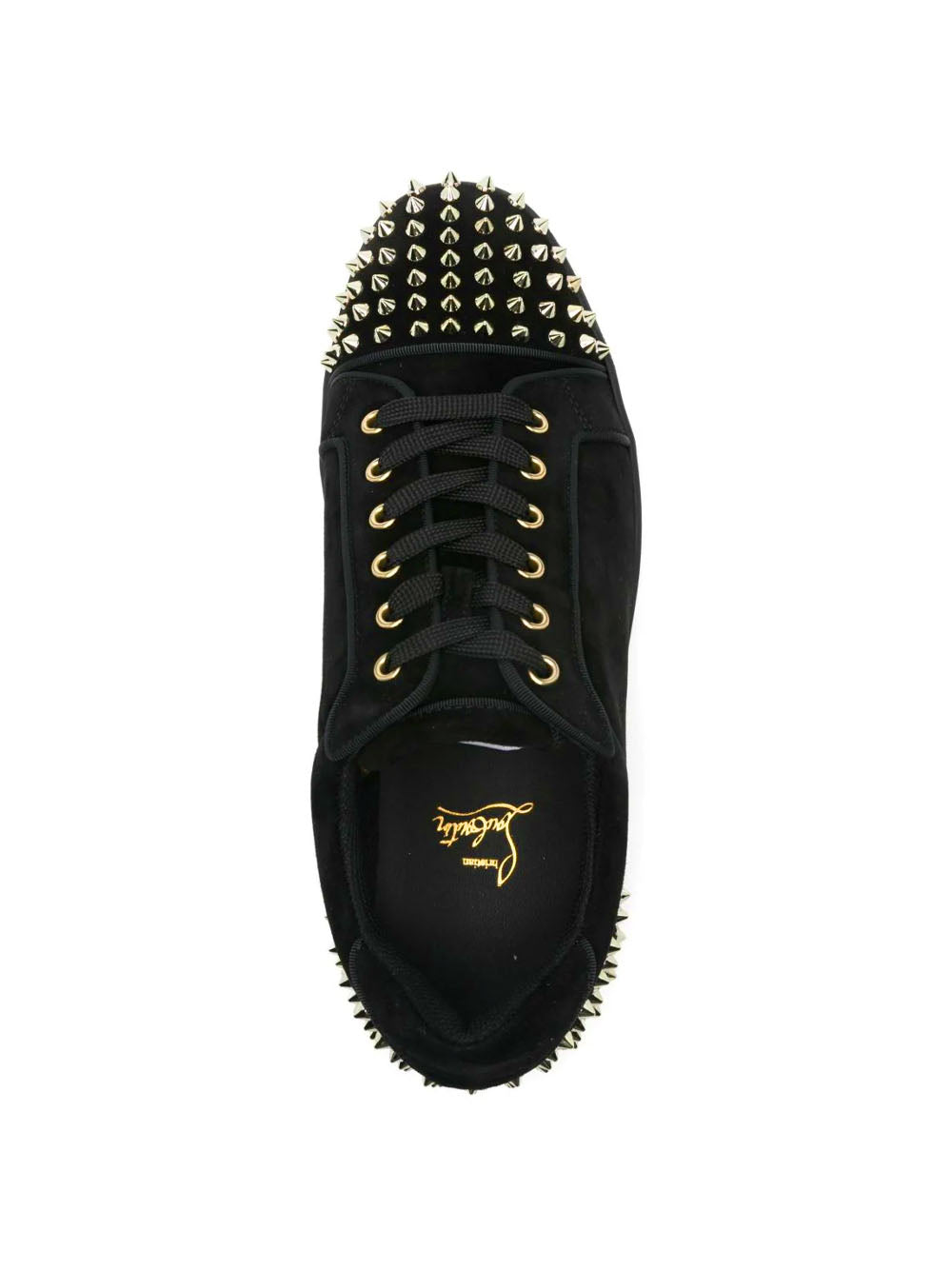 LOUBOUTIN SEAVASTE 2 ORLATO FLAT BLACK/LIGHT GOLD