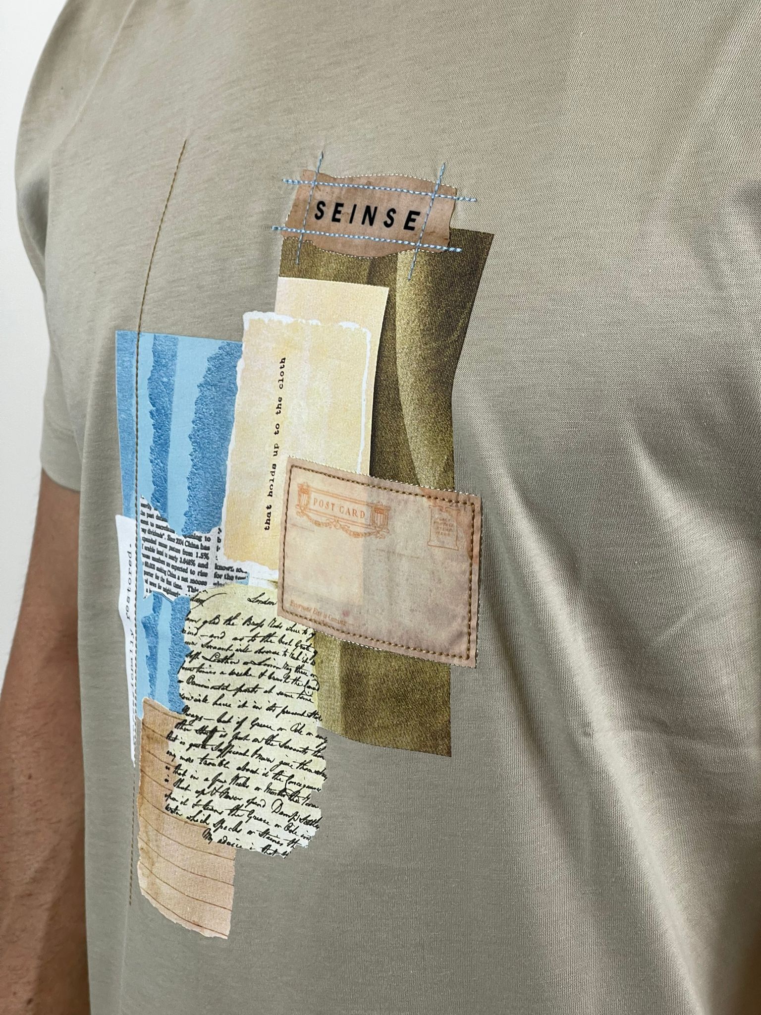 SEINSE T-SHIRT BEIGE TE2930SS