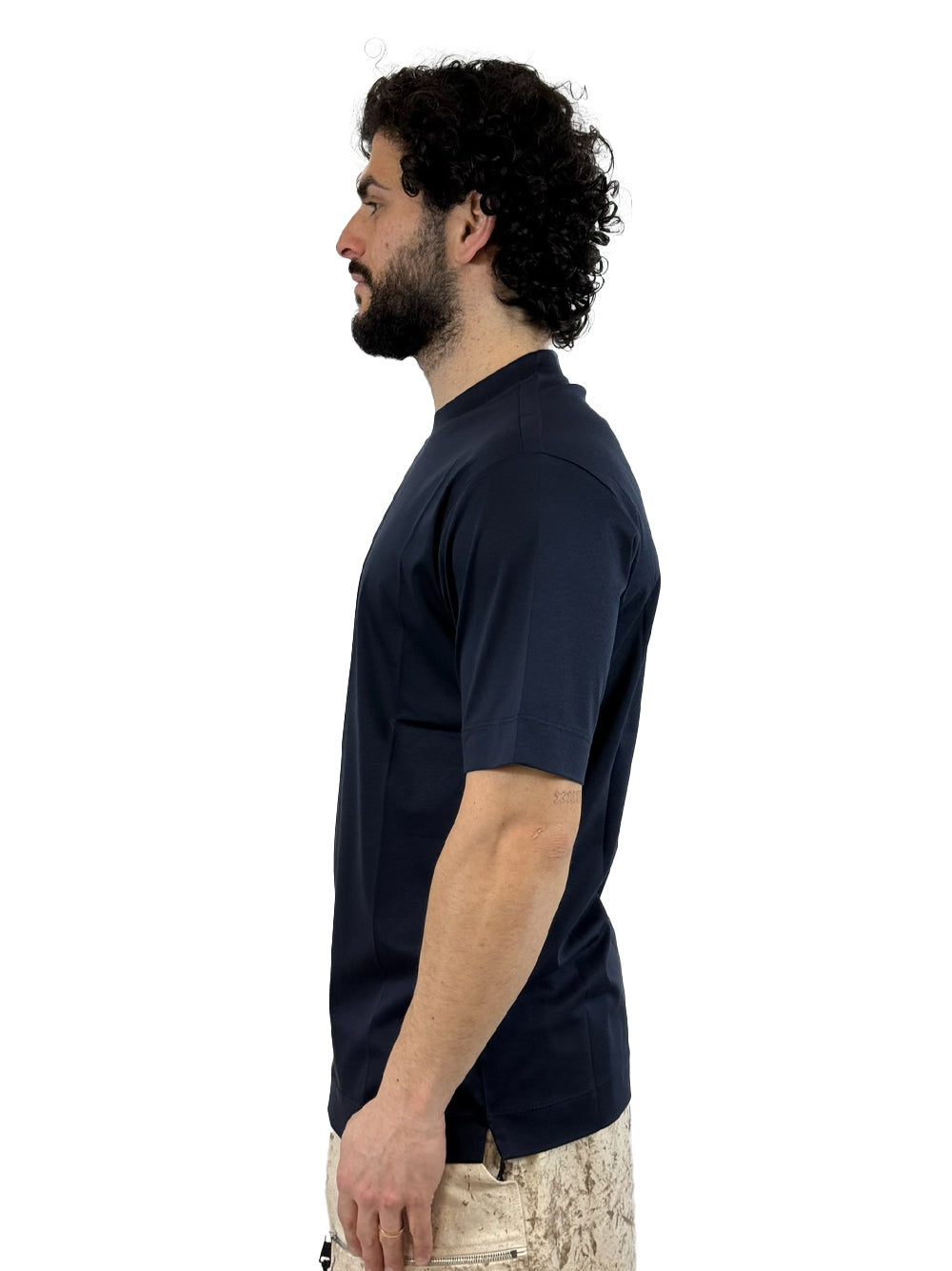 YES LONDON T SHIRT BASIC XM4293 BLU