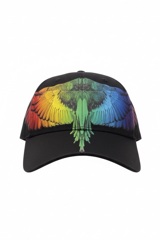 COUNTY OF MILAN BY MARCELO BURLON CAPPELLO COMAS260485 BLACK/RAINBOW WINGS