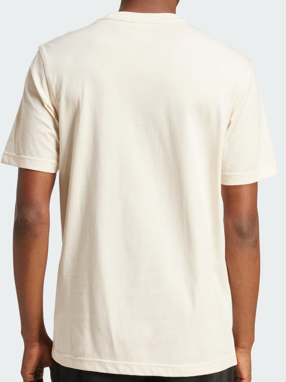 ADIDAS T-SHIRT TREFOIL ESSENTIALS BEIGE JC9991