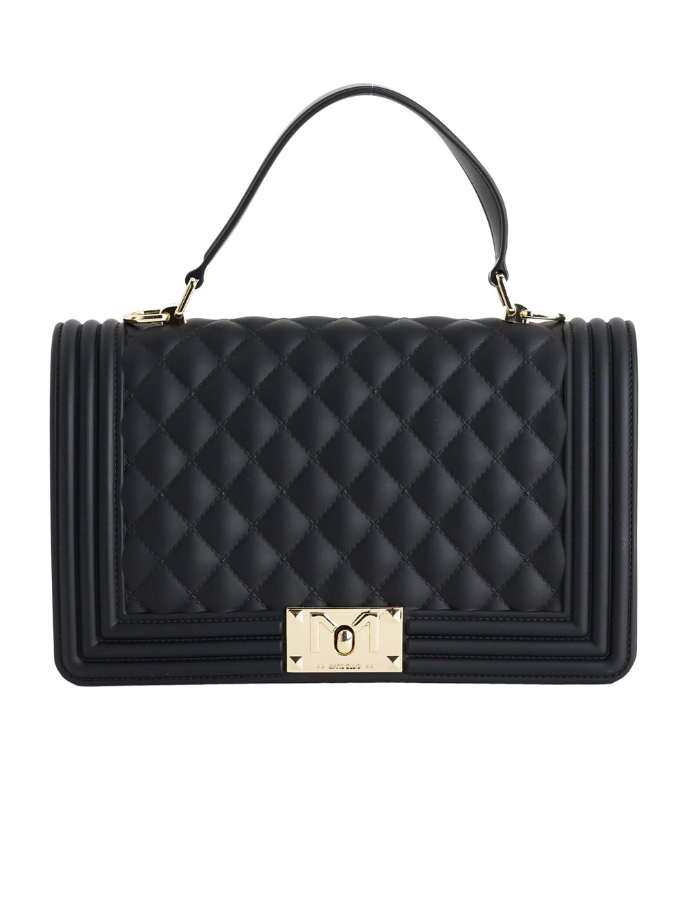 MARC ELLIS SQUARE M BLACK/LIGHT GOLD