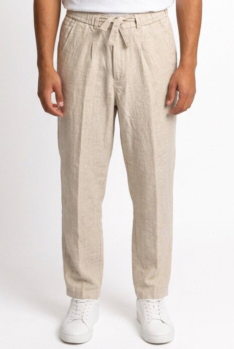 SEINSE PANTALONE LINO PSE1527SS BEIGE