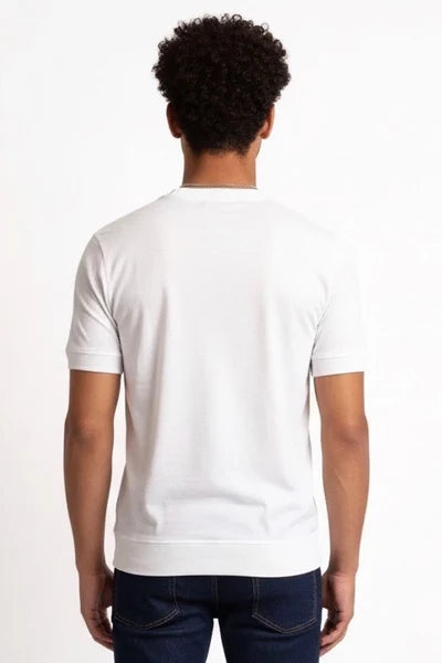 PRIME T SHIRT CON ELASTICO GE174 BIANCA
