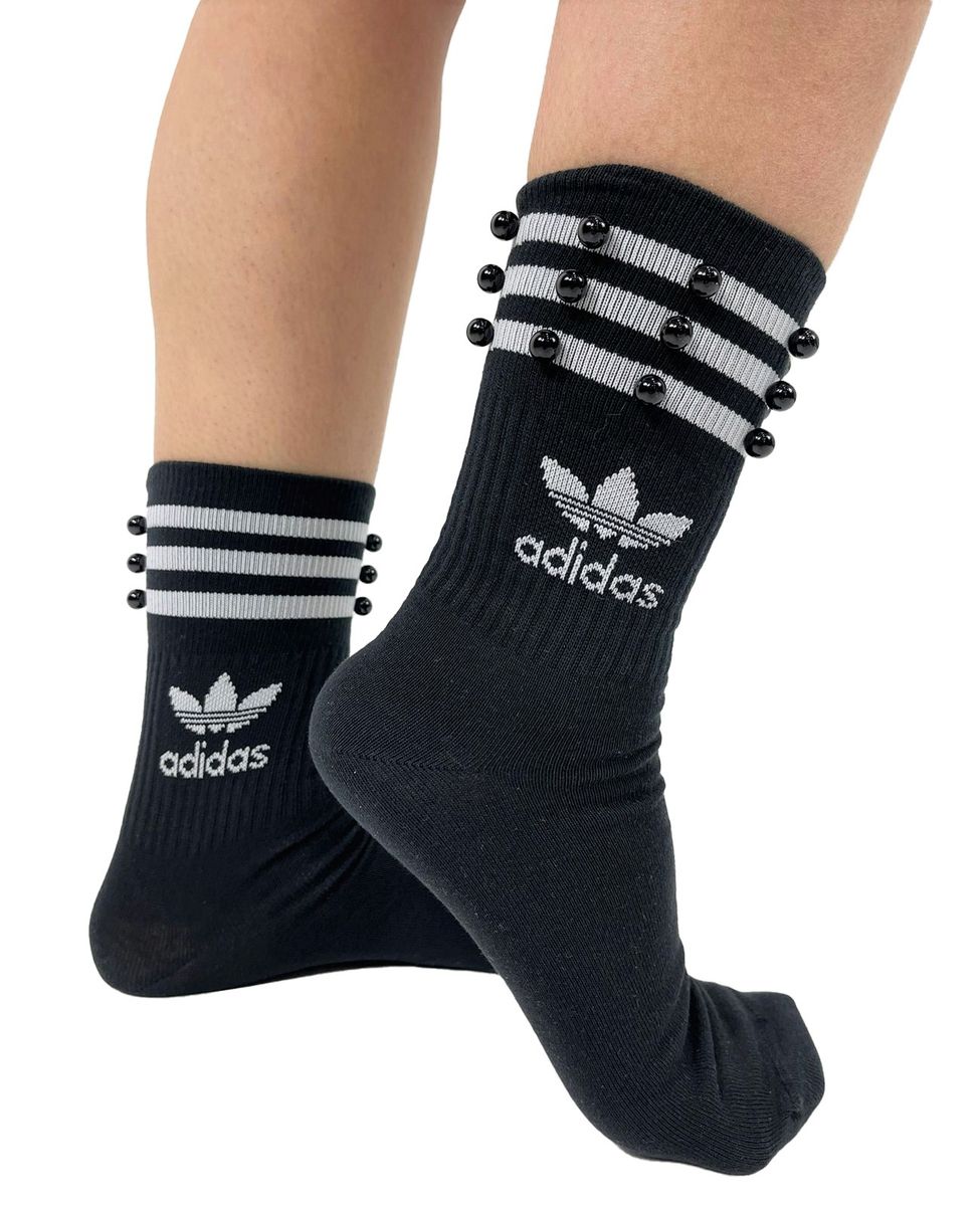 ICONIC 1963 CALZINI NERI + PERLE