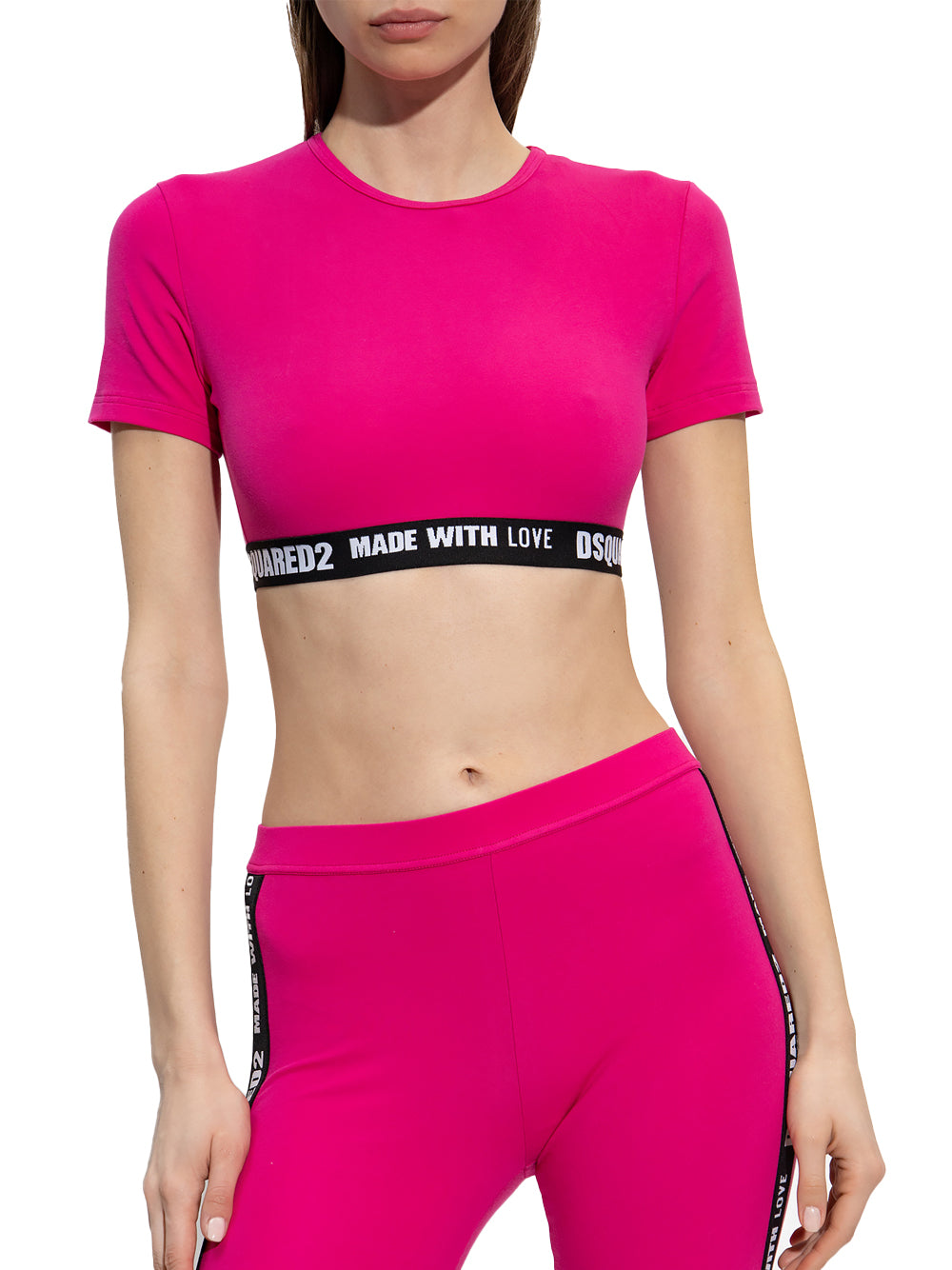 DSQUARED CROP FUCSIA D8M244300