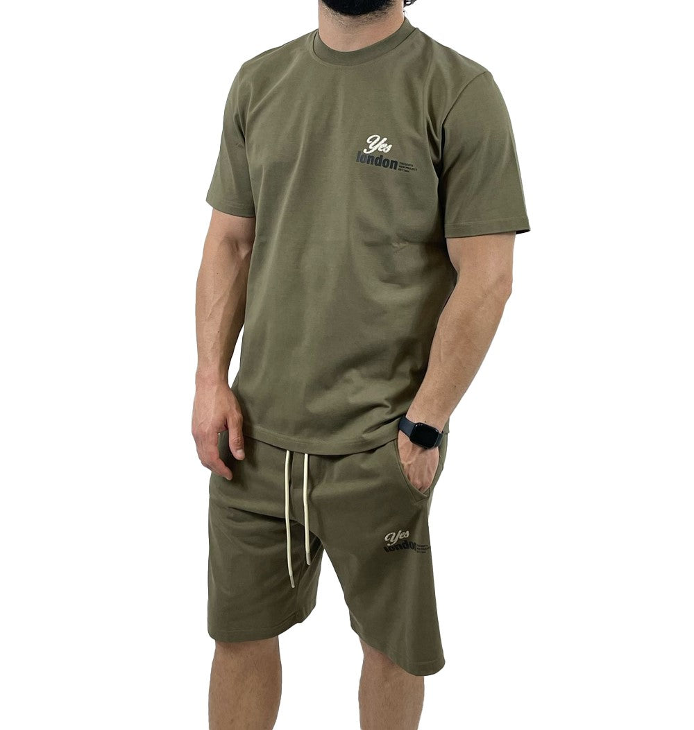 YES LONDON T-SHIRT ARMY XM4205