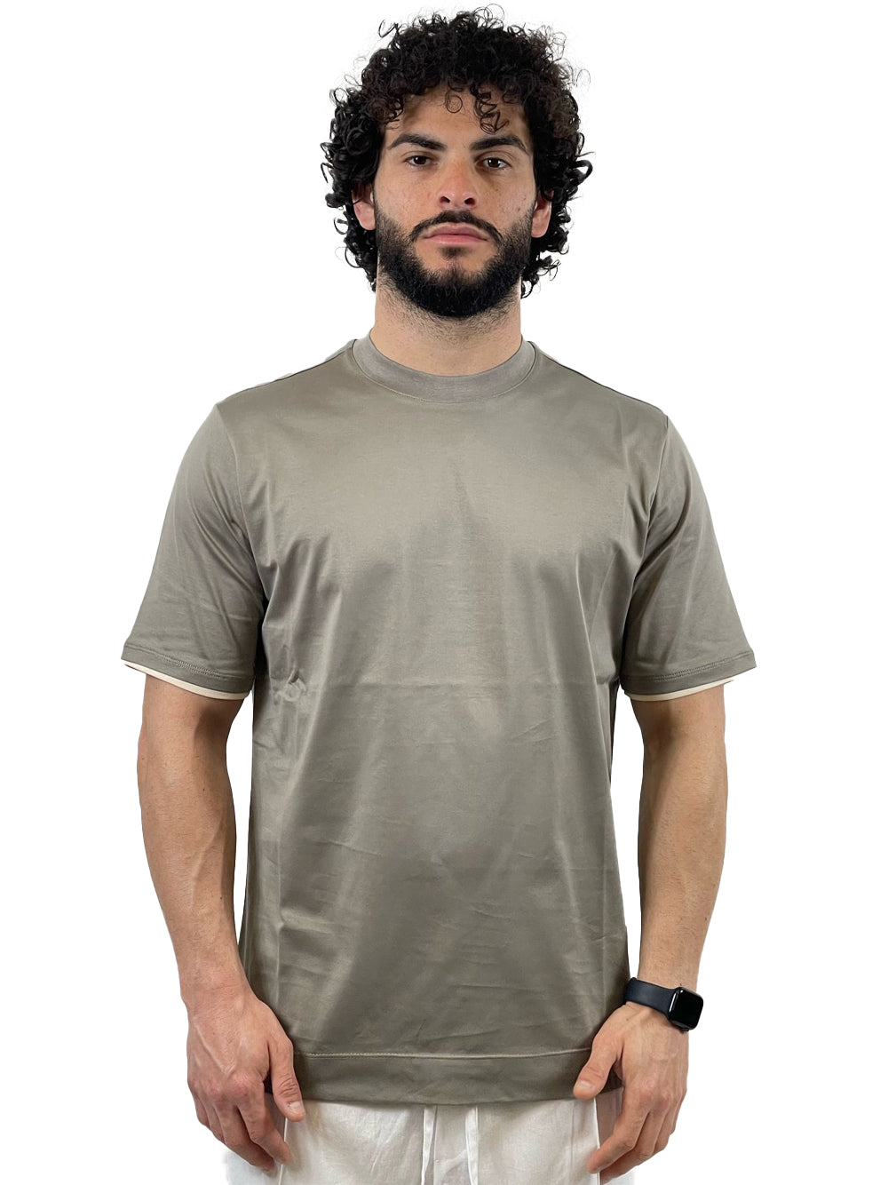 YES LONDON T-SHIRT FANGO/NUDE XM4165