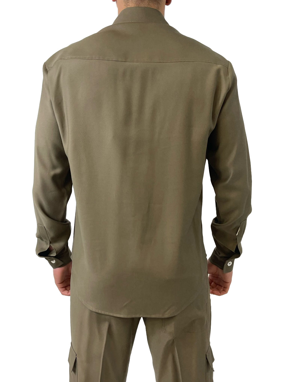 YES LONDON CAMICIA XCM7184 ARMY