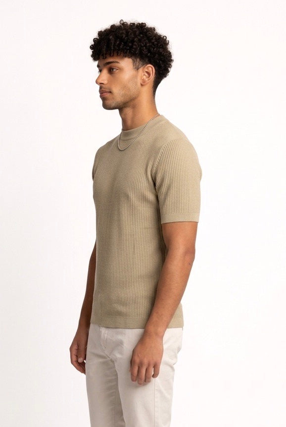 SEINSE T-SHIRT ME3202SS BEIGE