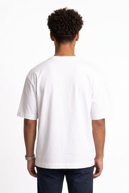 DIKTAT T-SHIRT REGULAR FIT DK17-110 BIANCA