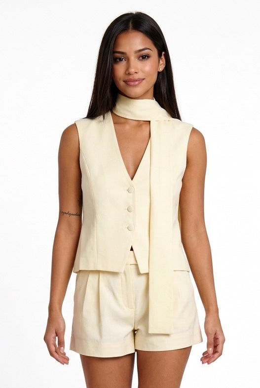 KOSTUMN GILET KE 26142 GIALLO