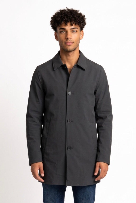 HESKIMO GIUBBOTTO COLLO CAMICIA TECH BONDED NERO HE9440014