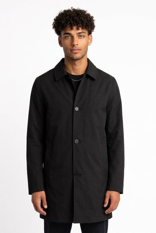 HESKIMO GIUBBOTTO COLLO CAMICIA TECH BONDED NERO HE9440014