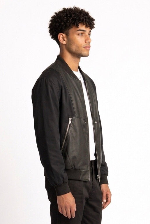 YES LONDON GIUBBINO PELLE XG5281 NERO