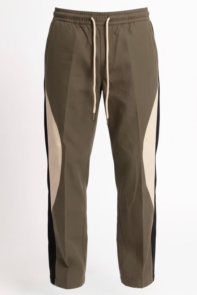 YES LONDON PANTALONE NASTRO XP3372 VERDE