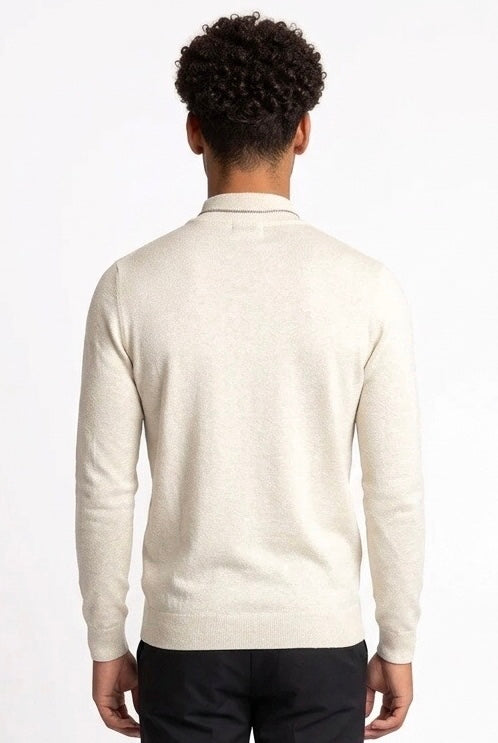 SEINSE LUPETTO NECK/BIANCO MI3059SS