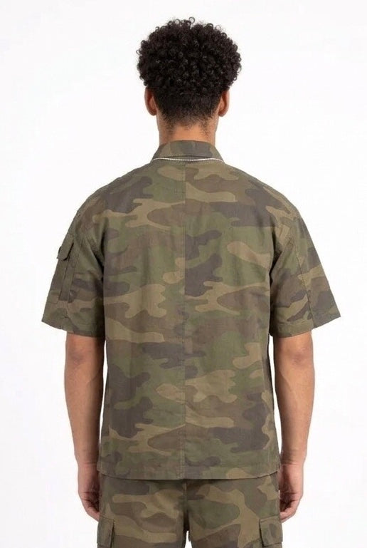 DARK LABEL CAMICIA DRKC462 CAMOUFLAGE