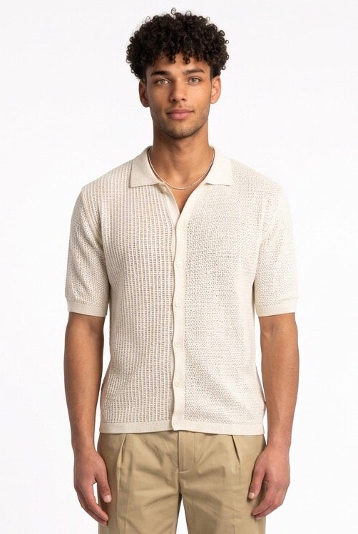 PRIME POLO TRAFORATA GE174 BURRO