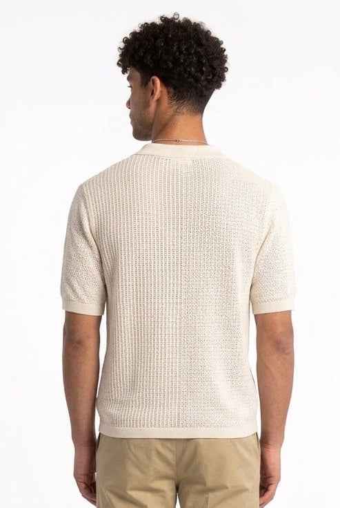 PRIME POLO TRAFORATA GE174 BURRO
