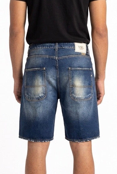 YES LONDON BERMUDA JEANS XS4333 BLU