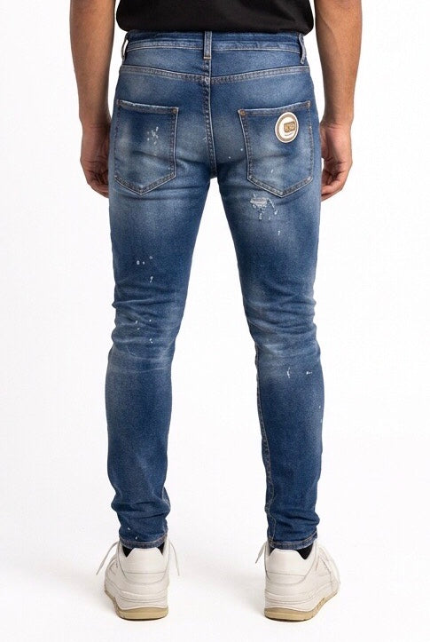 YES LONDON JEANS XJ3245 TWIST BLU
