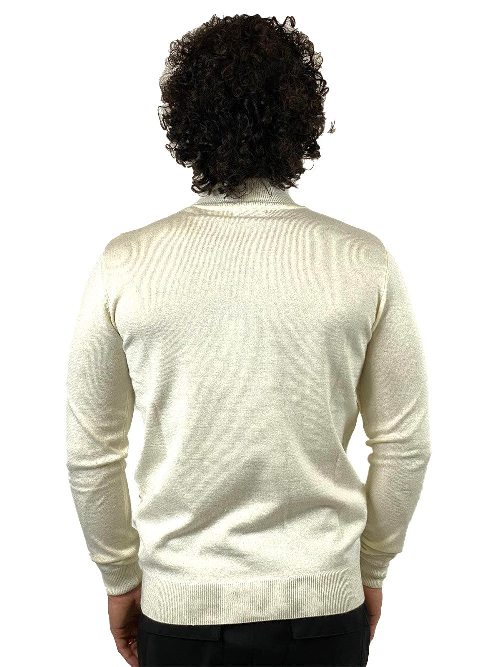 SEINSE LUPETTO NECK/BIANCO MI3059SS